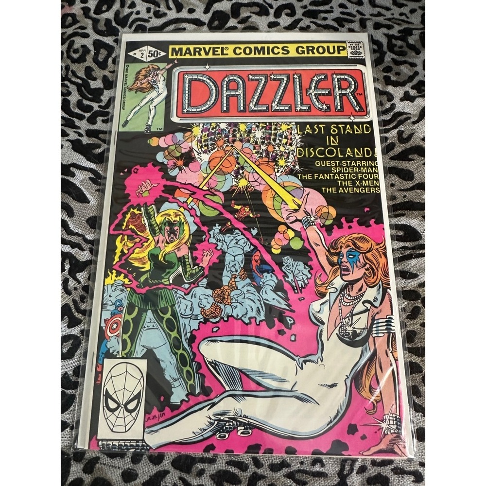 VTG Marvel comic DAZZLER Lot of 5 comic books! Vintage superhero! - Picture 2 of 13